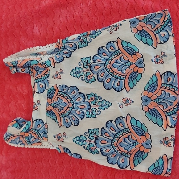 Carter's 6 MO Aztec print girl's blouse - Picture 1 of 6